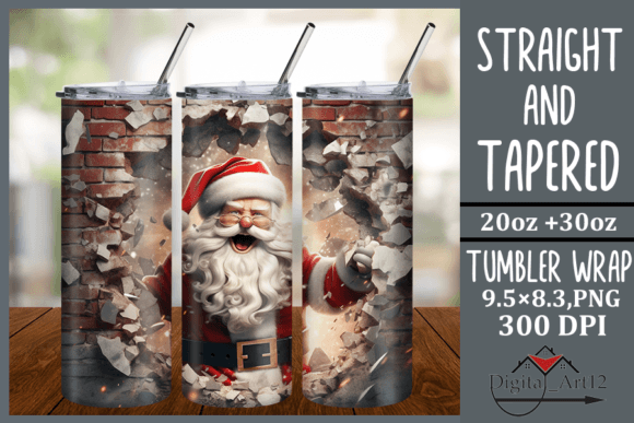 3D Christmas Santa 20 Oz Skinny Tumbler: A Comprehensive Evaluation