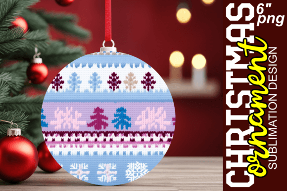 3D Holiday Ornament Sublimation