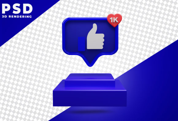 3d Logo Like Facebook Rendering: Elevating Your Digital Brand Presence