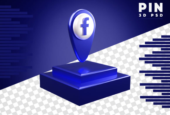 3d Pin Logo Facebook Rendering: Bringing Your Art to Life in Real Spaces