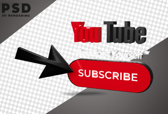 3d Youtube Subcribe Rendering: Elevating Visual Storytelling with Realistic Interior Mockups
