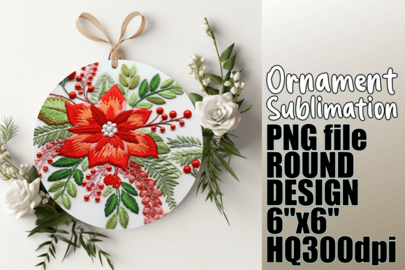 Elegant 3D Christmas Circle Decor: A Modern Twist on Festive Design