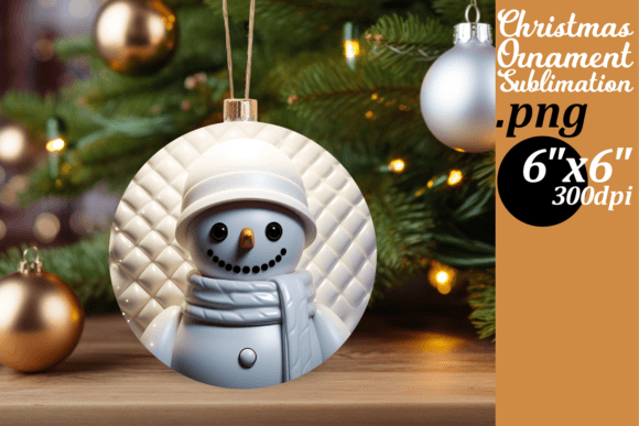 How to Create Stunning 3D Puff Christmas Ornaments Using Sublimation Printing