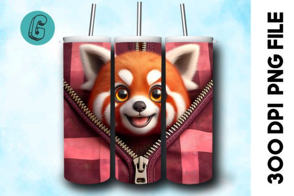 Valentine Red Panda 3D Tumbler Wrap 21: A Creative Tool for DIY Enthusiasts